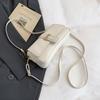 Primavera Hermoso Bolso de Axila 2025 Primavera y Verano Estilo Coreano Simple y Elegante Bolso Cuadrado Pequeño de Alta Gama Bolso Bandolera de Un Solo Hombro para Mujer