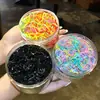 Ligas desechables para niños en caja, ligas de goma de color negro, ligas de goma de color gelatina, cuerda para el cabello, pequeña cubierta de cuero, cuerda para el cabello, joyería al por mayor
