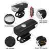 2255 faro led luz de advertencia nocturna equipo de ciclismo carga USB accesorios para bicicleta de montaña faro de bicicleta