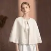 Xale para Mulheres, Manto de Lã Espessado com Forro de Fleece Quente de Inverno, Estilo Chinês Renda de Alta Qualidade com Contas para Cheongsam e Dinastia Han
