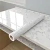 Una Pieza de Envío Directo 80 Ancho Papel Autoadhesivo Mármol Pegatina Anti-Manchas Estufa Mesa Azulejo Pared Muebles Pegatina de Renovación