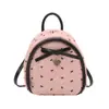 Nova Moda Versátil Tendência Estilosa 2025 Bolsa com Design Único, Mochila Simples e de Alta Qualidade com Bolinhas e Laço