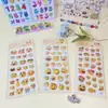 Pegatinas Lindas de Dibujos Animados 3D en Relieve de Coche Dinosaurio Animal para Niños, Pegatinas Decorativas Hechas a Mano para Teléfono DIY