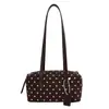 Bolso de bolos de lunares estilo coreano de nicho para mujer, nuevo bolso de hombro de gran capacidad 2026, bolso almohada moderno y de moda, bestseller transfronterizo