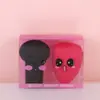 Creativo Lindo Bola Molienda Calabaza Gotas de Agua Forma Especial Huevo de Belleza Set Doble Uso Seco y Húmedo Huevo de Maquillaje Color Herramienta de Maquillaje Belleza