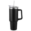 Nueva Primera Generación 40 oz Taza para Coche Termo de Acero Inoxidable Taza Portátil para Exteriores Gran Capacidad Taza con Asa de Popote Taza para Hielo