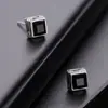 Pendientes de Zirconia con Patrón de Nube Transfronteriza para Hombres, Estilo Chino, Modernos, Retro, de Gama Alta, Versátiles, Pendientes Simples y Únicos para Mujeres