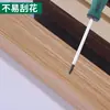 Madera ecológica forma de U madera plástica techo fábrica tubo cuadrado hebilla de techo techo integrado madera plástica