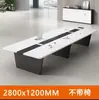 Mesa Larga para Sala de Conferencias, Estilo Moderno Simple, Mesa de Entrenamiento Grande y Pequeña, Mesa Rectangular y Sillas, Juego de Mesa y Sillas para Reuniones de 10 Personas