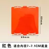 Tapa protectora para caja de registro de decoración, tipo sin clavos, tipo 86, caja inferior engrosada, placa de cubierta de caja empotrada, tamaño universal de 70 mm, promoción