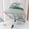 Sombrero de Protección Solar para Niños, Protección UV, Sombrero tipo Chal de Ala Ancha Mediano y Grande para Niños, Sombrilla de Playa para Bebés Niños y Niñas, Sombrero de Pescador