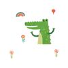 Novos nórdicos ins desenhos animados unicórnio adesivos de parede Creative Switch Socket Beautify adesivos de parede decorativos DIY Switch Stickers