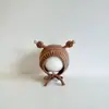 Gorro de Bebé Otoño Invierno Niño Gorro de Lana a Prueba de Viento con Protección para Orejas Gorro Cálido de Tejido Bebé Niña Invierno Nuevo Estilo