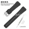 Adecuado para Correa de Reloj Casio A168/A158/F91W Correa de Reloj TPU Multicolor Mate Boca Convexa 18mm Accesorios para Reloj