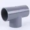 Accesorios de Tubería de Suministro de Agua de PVC de Tres Vías Espesados Igual Diámetro T 20 Adhesivo Tubería de Agua Accesorios de Unión de Plástico 6 Minutos 1 Pulgada Al Por Mayor