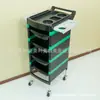Novo Estilo Tingimento Quente Cabeleireiro Barbeiro Reforço Barra de Empurrar Especial Carro Carrinho Retro de Cabeleireiro Ferramentas de Salão de Beleza