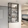 Armário com Tela de Meia Parede para Banheiro Changhong Glass, Hall de Entrada, Área Seca da Sala de Estar, Prateleira para Lavatório, Divisória, Minimalista Moderno