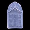 Espelho Princesa Castelo Desenhos Animados Casa de Casamento Creative DIY Decoração Gesso Argila Suporte de Mão Molde Decoração