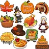 Bestseller transfronterizo otoño Acción de Gracias imanes para refrigerador personalizados para el hogar ventana puerta de garaje imanes fiesta decoración del hogar