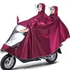 Impermeable para Vehículos Eléctricos 2026 Modelo Nuevo, Poncho de Lluvia Largo de Cuerpo Completo para Motocicleta y Patinete Eléctrico, Impermeable para Hombres y Mujeres