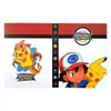 Álbum de Tarjetas Mágico Colección Elfo Bebé Álbum Sueño Paquete de Tarjetas de 4 Compartimentos Bolsillo para Guardar Tarjetas Tarjetas de Pokémon
