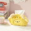 Funda de Pañuelos de Peluche Kuromi Melody Caricatura Linda Decoración de Escritorio para el Hogar Caja de Pañuelos Caja de Pañuelos para Niñas