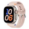 Correa de Silicona Estilo Ola Adecuada para Apple 56789 Generación iWatch S10 Ultra Correa de Muñeca Cosida