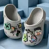 Crocs de Minecraft para Niños Pantuflas de Hombre Sandalias de Playa Antideslizantes Zapatos de Playa Nuevos para Niños Zapatos para Bebés y Niños