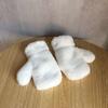 Luvas infantis prancha leve com dedos inverno quentes forro de fleece pelúcia espessa outono e inverno à prova de frio luvas infantis
