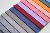 Tela para sofá de lino sintético y lino-algodón bicolor personalizada al por mayor, tela para fundas de cojín, tela de lino para cojines decorativos