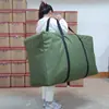 Bolsa para mudanza, Bolsa de embalaje de tela Oxford engrosada, Bolsa tejida, Bolsa de equipaje impermeable engrosada, Bolsa de almacenamiento para edredones, Bolsa para colchón