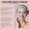 Creme Hidratante Volumizador Multi-Efeito Textura Cremosa Hidrata Rosto Pescoço Lábios Pré-maquiagem Skincare Adere Bem Longa Duração Natural