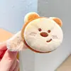 Pinza para el Cabello de Muñeco Animal de Peluche Divertido y Lindo para Niños con Flequillo y Pinza Lateral Accesorios para el Cabello de Dibujos Animados de Niña Pequeña