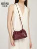 Bolso de Cadena Dopamina Dulce Fresco Bolso Nube Tejido a Mano Textura Exquisita Primavera Verano Hebilla Magnética Bolso de Hombro Único Bolso Cruzado