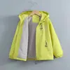 Chaqueta de moda con forro polar para niños, abrigo de otoño para niños, chaqueta nueva de primavera y otoño, cortavientos impermeable de otoño e invierno para niños grandes