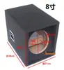 Caixa de Som Automotivo 8 polegadas 10 polegadas 12 polegadas Alto-falante de Graves Caixa de Madeira Vazia Caixa de Teste Caixa Labirinto Subwoofer Caixa de Veludo Floco de Neve