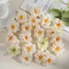 Q 5cm Flor Artificial Decoração Cabeça de Rosa Pequena Flor de Seda Flor para Grampo de Cabelo DIY Decoração de Roupa Chapéu Decoração de Parede Flor