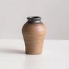 Jarrón pequeño de cerámica retro nostálgico hidropónico para planta verde, decoración de flor seca, flor de escritorio, decoración para sala de estar