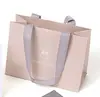 Bolsa Boutique de Joyería Bolsa de Joyería de Gama Alta Bolsa de Papel de Protección Ambiental Bolsa de Papel Pequeña de Moda Papel Especial Cuerda Adhesiva Personalización
