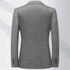 Traje Laishbert Otoño e Invierno Rayado Sin Planchado Elástico para Hombre Traje para Jóvenes y Mediana Edad Slim Moderno Traje Casual Individual para Hombre