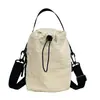 Bolso de Hombro Cruzado para Teléfono Móvil de Nailon Resistente al Agua, Portátil, a la Moda, Estilo Coreano, Ligero, Bolso de Mano Casual