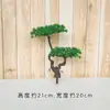Sala de Estar Única Acolhedora Pinus Plástico Falso Planta Verde Cipreste Pinheiro Árvore em Vaso Rochoso Paisagismo Arranjo de Flores Pequenos Ornamentos Decorativos