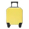 Maleta Personalizable de 18 pulgadas para Niños Maleta Pequeña de Jardín de Infancia Rueda Universal Maleta de Cabina Maleta con Logo Imprimible de Dibujos Animados