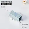 Conexão de Tubo Quadrado Acessórios de Fixação Universal Sem Solda Ângulo Reto de 90 Graus Bidirecional Tridirecional Conector de Tubo Quadrado para Guarda-corpo de Tubo de Ferro