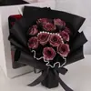 Dia dos Namorados Chinês Ins Manta de Luxo Buquê de Rosas Flor Imortal Flor Artificial Pronta Presente de Aniversário para Namorada
