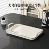 Bandeja Rectangular Lujo Accesible Bandeja de Doble Asa Bandeja Doméstica de Plástico Bandeja para Té Bandeja para Snacks Bandeja para Snacks de Pastel Bandeja para Almacenamiento de Tazas de Té