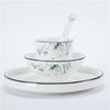 Vajilla de Mesa de Cerámica Estilo Chino Mesa Hotel Club Juego de Cuatro Piezas Cocina Hunan Vajilla Pintada a Mano de Granja