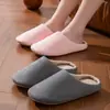 Pantuflas Silenciosas para el Hogar para Mujer Primavera, Otoño e Invierno Hogar Interior Pareja Lino Transpirables y Cómodas Simples Japonesas para el Suelo