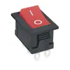 Interruptor basculante KCD1 interruptor cuadrado rojo de seis patas de dos posiciones especificaciones y modelos completos
