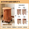 Juego de mesa de té de madera maciza de haya taburetes apilables cuatro en uno taburetes apilables mesa de té multifuncional estilo vintage mesa auxiliar apilable